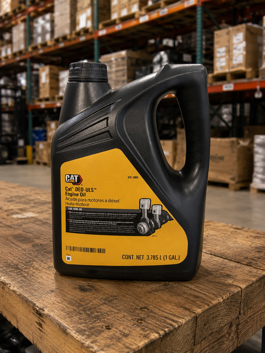 Huile moteur OEM Cat DEO-ULS 10W-30 515-3985 | Lubrifiant d'origine Caterpillar