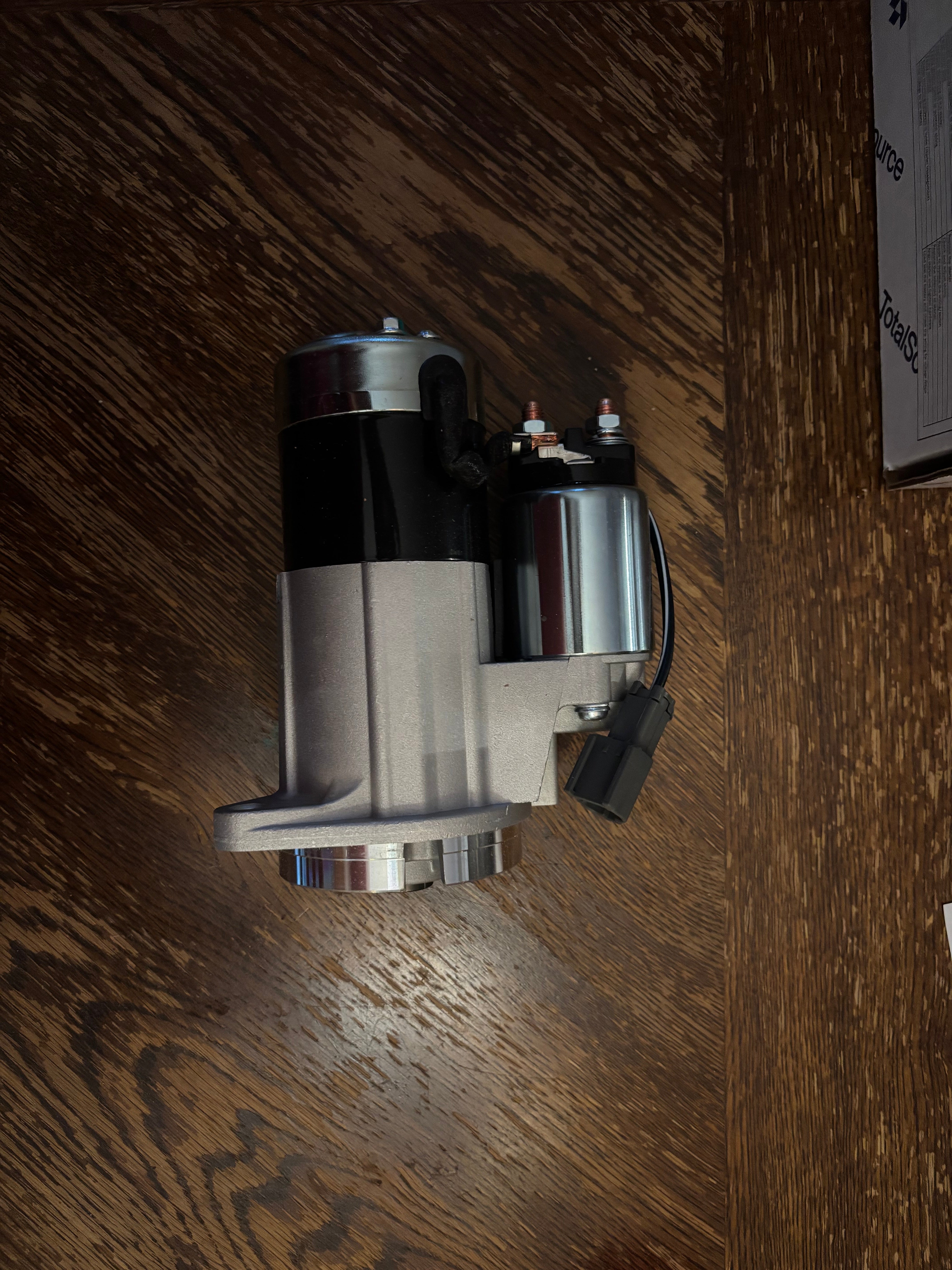 Démarreur 12v 9 dents, caterpillar , compatible 91H20-06190